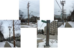 Example of New Utility Poles in the HWTN Area
